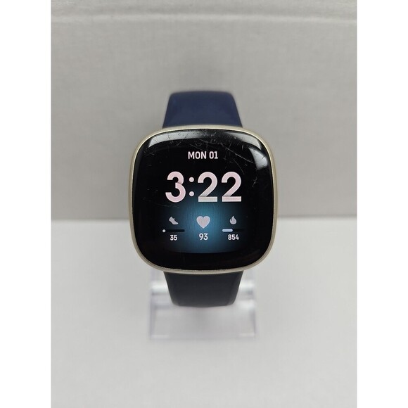 Fitbit Versa 3 FB511 Smartwatch GPS Heart Rate SpO2 Activity Tracker -  Read Dis - Picture 1 of 14